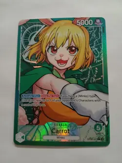 One Piece TCG Carrot Alt Art Leader OP08-021 Two Legends - Image 1