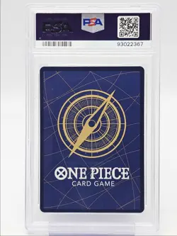 KING 2022 ONE PIECE ROMANCE DAWN ALT ART SUPER RARE B #OP01-096 PSA 10 Q5600 - Image 2