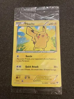 Pokemon/Pokemon GO Prerelease Pikachu Holo Foil Promo Card #028/078 Sealed - Image 1
