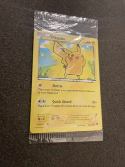 Pokemon/Pokemon GO Prerelease Pikachu Holo Foil Promo Card #028/078 Sealed - Image 2