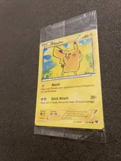 Pokemon/Pokemon GO Prerelease Pikachu Holo Foil Promo Card #028/078 Sealed - Image 3