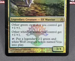 MTG FOIL Tolsimir Wolfblood- DAMAGED -Ravnica: City of Guilds Magic Card #236 - Image 4