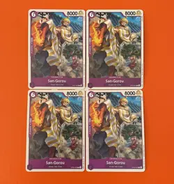 San-Gorou OP05-065 4 card playset Awakening of the New Era one piece sanji - Image 1