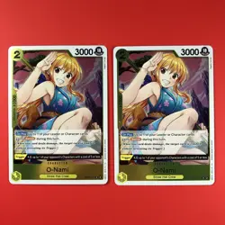 One Piece CCG | (O-Nami | OP06-101) x2 | Playset English Card TCG EN Rare Foil - Image 1