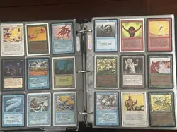 Huge Old Vintage Magic Gathering 1062 Cards Collection Binder Alpha Mtg Lot - Image 5
