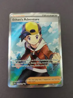 Ethan's Adventure 221/182 Sv10: Destined Rivals Holo NM Pokemon TCG Card - Image 1