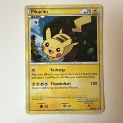 Pokemon Pikachu HGSS03 HGSS Promo Holo Basic 70 HP 2010 Card - Image 1