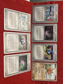 Pokemon Card Lot #4⃣ (7 Cards) Vintage 2004-2008 EX, World Champion Promo LP-HP - Image 1