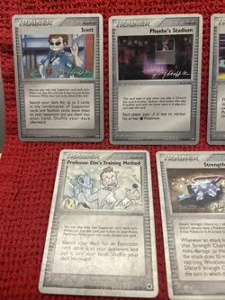 Pokemon Card Lot #4⃣ (7 Cards) Vintage 2004-2008 EX, World Champion Promo LP-HP - Image 2