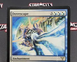 MTG Dovescape- DAMAGED -Dissension Magic the Gathering Card #143 - Image 3