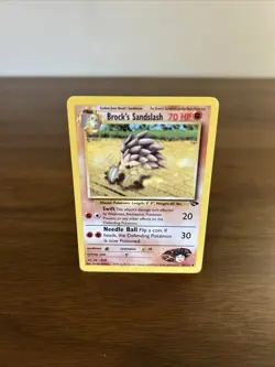 Pokemon TCG Brock's Sandslash Gym Challenge Unlimited Uncommon Card 36/132 - Image 1