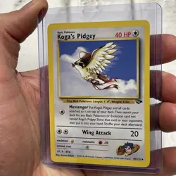 Pokemon TCG Koga's Pidgey Card 49/132 Gym Challenge NM Uncommon Vintage WOTC Vtg - Image 2