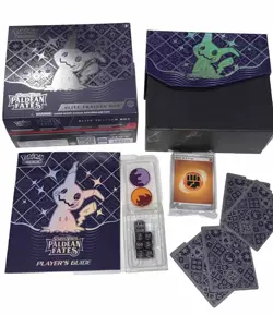 Pokemon TCG Paldean Fates Elite Trainer Box -Missing 9 pk of pokemon cards 820650856181 - Image 1