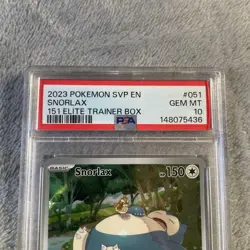 Snorlax 051 Sv: Scarlet & Violet Promo Cards Holo - Image 2