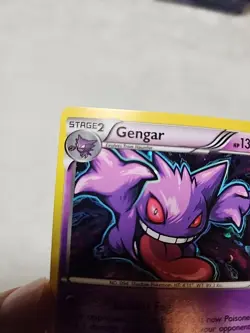 Pokemon Gengar TCG XY Breakthrough Holo Rare Card 60/162 (Cosmos) - Image 2