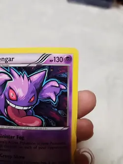 Pokemon Gengar TCG XY Breakthrough Holo Rare Card 60/162 (Cosmos) - Image 3