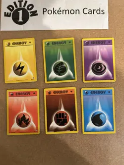 Neo Genesis Energy 1st Edition Pokemon Card Lot Vintage WOTC - Image 1