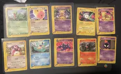 Pokemon TCG - 10 Card E-Reader Lot (C) - Holo Aquapolis Expedition Ruby Sapphire - Image 1