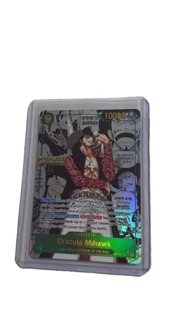 *FLAWLESS* DRACULE MIHAWK OP14-119 One Piece Card Game [MANGA] - Image 1