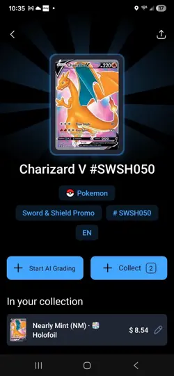 Charizard V SWSH050 SWSH: Sword & Shield Promo Cards Holo - Image 3