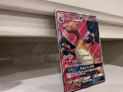 Charizard GX Pokemon Card - SM60 Sm Holo - nearly perfect! - Image 2