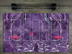 Ygomat Zombie World Trading Card Game Playmat Duel Mat Free High Quality Tube - Image 1