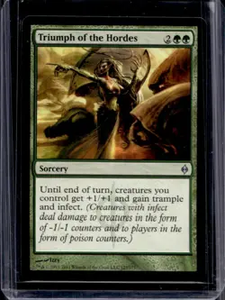 2011 Magic MTG New Phyrexia Triumph of Hordes #123 - Image 1