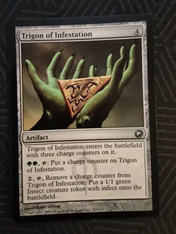 mtg trigon of infestation scars of mirrodin - Image 1