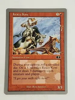 MTG Krazy Kow (Unglued/Red/C) - BGM - Image 1