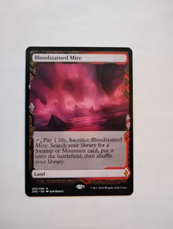 Bloodstained Mire ZNE Zendikar Rising Expeditions Regular - Image 1