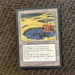MTG Sulfurous Springs Ice Age 1995 - Image 3