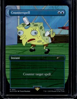 2025 Magic MTG Marvel Spongebob Counterspell #1933 - Image 1