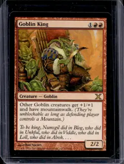 1994 Magic MTG Revised Edition Summer Magic Goblin King #NNO - Image 1