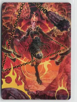 MTG D&D Forgotten Realms Art Series Zariel, Archduke Of Avernus x1 NM 77/81 - Image 1