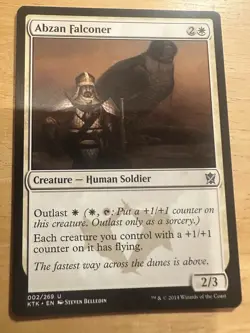 Abzan Falconer LP* Khans Of Tarkir ENGLISH 002/269 mtg -UnltdCards - Image 1