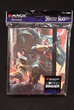 Magic the Gathering Lord of the Rings 4-Pocket PRO Binder LEGOLAS & GIMLI - MTG - Image 1