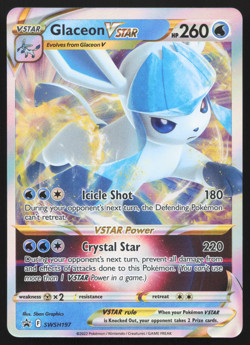 Glaceon VSTAR SWSH197 Sword & Shield Black Star Promo Near Mint Pokemon Card - Image 1