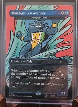 Man Ray, Eco Avenger - Deepglow Skate Secret Lair Drop MTG Regular Near Mint - Image 3