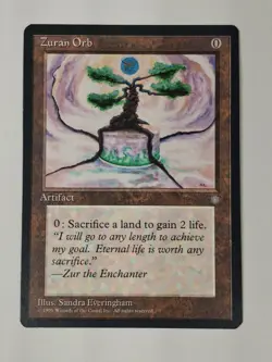 MTG - Zuran Orb - Ice Age - UNCOMMON Magic NM Free Ship! BB - Image 1