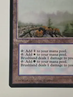 Brushland Ice Age Regular NM Excellent Condition X1 MTG BB - Image 5