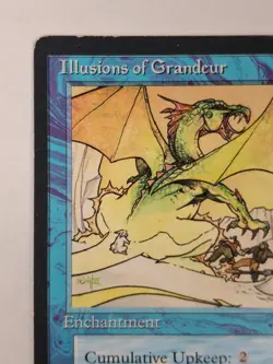 ILLUSIONS OF GRANDEUR MP Ice Age Reserved List MTG Magic BB - Image 2