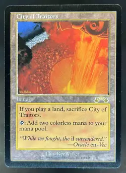 1998 Magic MTG Exodus City of Traitors #143 - Image 1