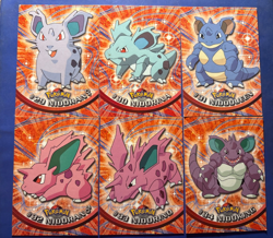 Rare Topps Pokemon Cards Nidoking, Nidoqueen Evolution Sets 1999-2000 - Image 1