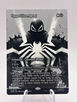 Opposition Agent 0019 Borderless Marvel Spider-Man MAR MTG NM - Image 1