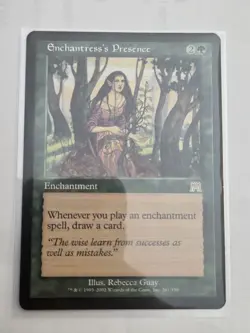 MTG, Enchantress's Presence-Onslaught Regular NM - Image 1