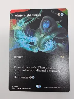 MTG: Tarkir: Dragonstorm - Winternight Stories (Borderless) - NM - Image 1