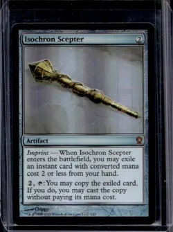 2010 Magic MTG From Vault: Relics Isochron Scepter #3 - Image 1