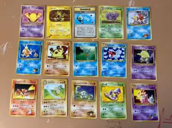 54 Vintage wotc JAPANESE POKEMON CARDS BASE JUNGLE GYM HEROES NEO PL CONDITON - Image 1