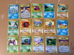 54 Vintage wotc JAPANESE POKEMON CARDS BASE JUNGLE GYM HEROES NEO PL CONDITON - Image 2