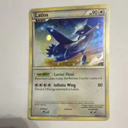 Pokemon Latios HGSS11 Promo Cosmos Holo Dragon 2010 - Rare - Image 1